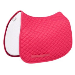 TuffRider Basic All Purpose Saddle Pad -Equestrian Gear Shop 100410 hot.pink 2