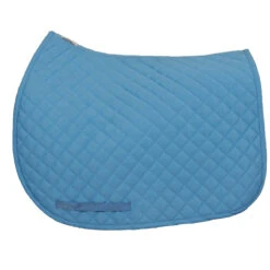 TuffRider Basic Pony Saddle Pad -Equestrian Gear Shop 100411 258 1268 JPC.TuffRider.Basic .Pony .Saddle.Pad Neon.Blue