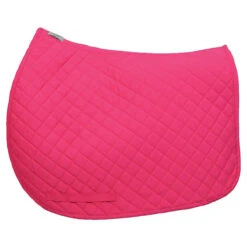 TuffRider Basic Pony Saddle Pad -Equestrian Gear Shop 100411 JPC TuffRider Basic.Pony .Saddle.Pad Neon.Pink