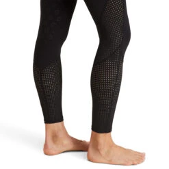 Ariat Women's Breathe EOS Half Grip Tight 17 Ariat Women's Breathe EOS Half Grip Tight -Equestrian Gear Shop 10043401 Ariat Breathe.EOS .HG .RM .Tight Black Detail