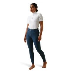 Ariat Women's Tri Factor Grip Full Seat Breeches - Seasonal Colors -Equestrian Gear Shop 10043467 Ariat WMS.TRI .FACTOR.GRIP .FS Deep.Petroleum Full.Body