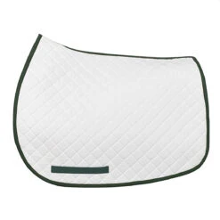 TuffRider Basic All Purpose Saddle Pad With Trim -Equestrian Gear Shop 100557 258 JPC TR.Basic .AP .Pad .W.Trim Hunter