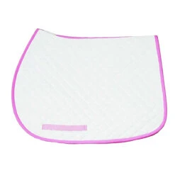 TuffRider Basic All Purpose Saddle Pad With Trim -Equestrian Gear Shop 100557 258 JPC TR.Basic .AP .Pad .W.Trim Pink