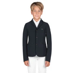 Equiline JonnyK Boy's Show Coat -Equestrian Gear Shop 181M00316 EQline JonnyK Black