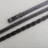 KL Select Raised Fancy Laced Reins With White Stitching 1 KL Select Raised Fancy Laced Reins With White Stitching -Equestrian Gear Shop 1911