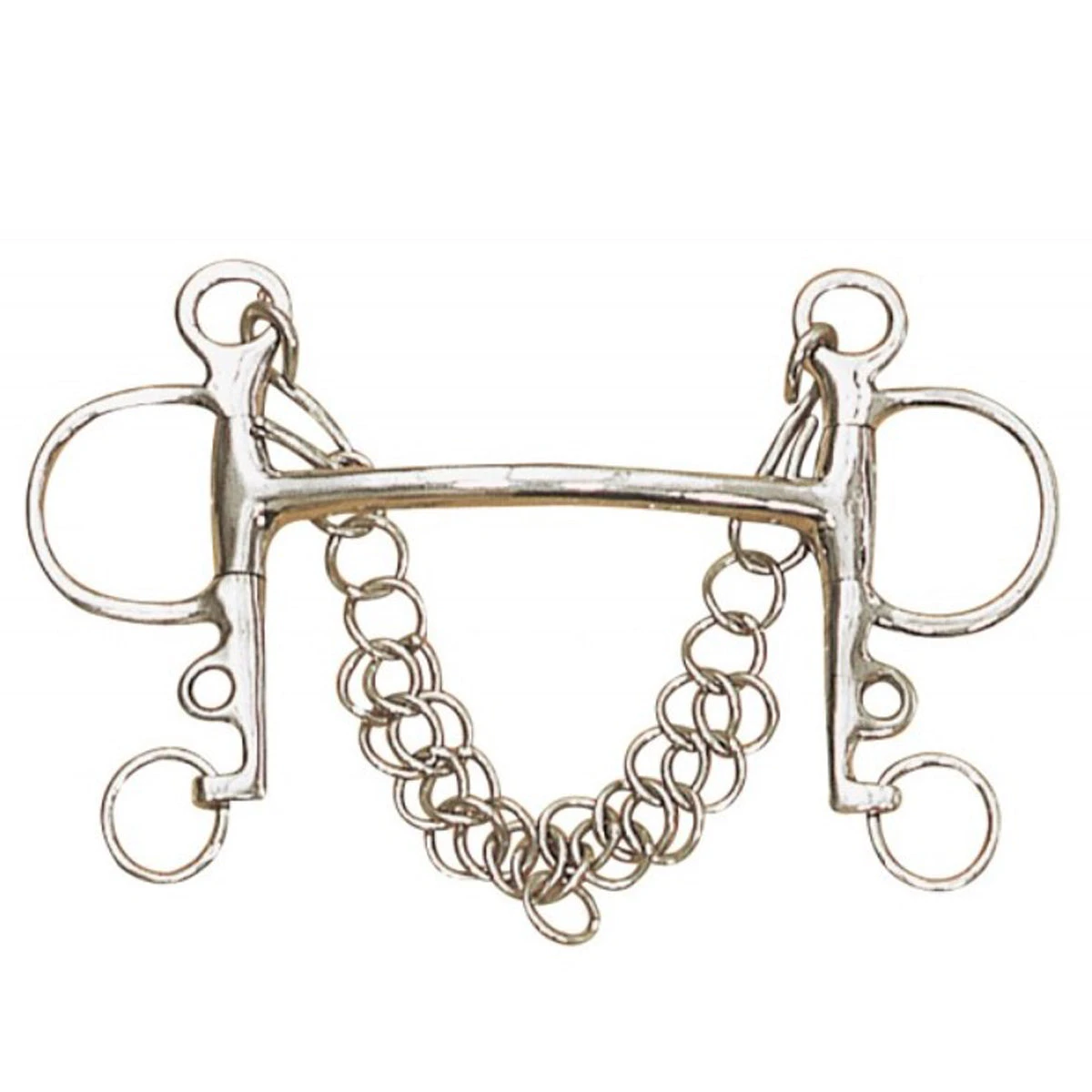 Centaur Mullen Mouth Eggbutt Pelham Bit 3 Centaur Mullen Mouth Eggbutt Pelham Bit