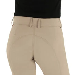 Ovation Child's Euroweave Front Zip Jodhpurs -Equestrian Gear Shop 469815 Ovation Childs.Euroweave.Front .Zip.Jodhpurs Back
