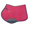 Curvy Saddle Pad - Romfh Matching Collection -Equestrian Gear Shop 475157 ERS ROMFH.Curvy .Saddle.Pad Juicy.Pink .Navy