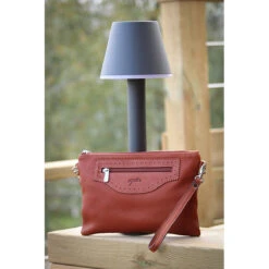 Penelope Emma Handbag -Equestrian Gear Shop 936203014 French.EQ Penelope Emma.Handbag Front Brandy