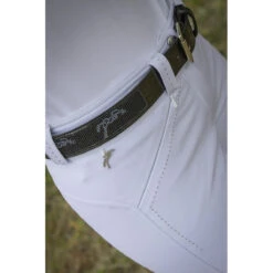 Penelope Pearlog Belt -Equestrian Gear Shop 9600140 French.Eq Penelope Pearlog.Belt Black.Grey