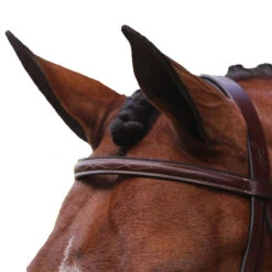 Equiline Scott Stewart Hunter Bridle -Equestrian Gear Shop BJ150 EQline Scott.Stewart.Hunter.Bridle Brown Top