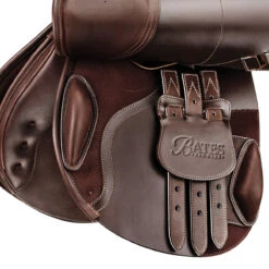 Bates Caprilli Close Contact+ Saddle With HART -Equestrian Gear Shop B CAPCC girthpoints Cbrn