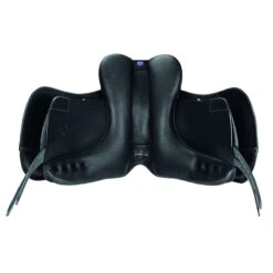 Bates Wide Dressage Saddle With HART 7 Bates Wide Dressage Saddle With HART -Equestrian Gear Shop B WIDE DR Heritage panel Blk