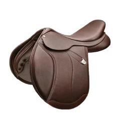 Bates Caprilli Close Contact+ Saddle With HART -Equestrian Gear Shop Bates Caprilli.CC.Classic.Saddle Cls.Brn .Luxe ExtdFlap.RearFB