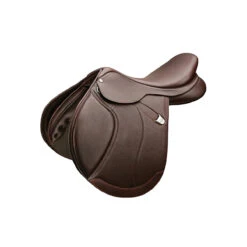 Bates Caprilli Close Contact+ Saddle With HART -Equestrian Gear Shop Bates Caprilli.CC.Classic.Saddle Cls.Brn .Luxe FFlap.RearFB