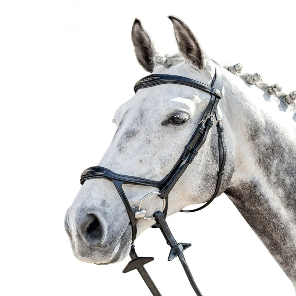 Prestige 3E143 Bridle With Double Drop Noseband 3 Prestige 3E143 Bridle With Double Drop Noseband