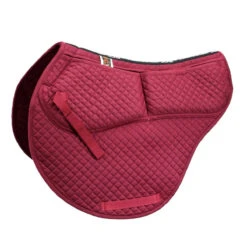 ECP Contoured Correction Eventing Pad 18 ECP Contoured Correction Eventing Pad -Equestrian Gear Shop ECP CFCP 3C 15 burgandy