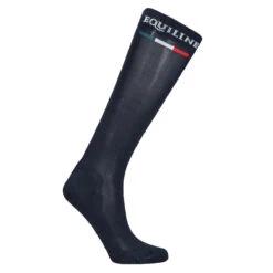 Equiline Silver Plus Light Sock -Equestrian Gear Shop EQline 181 T11203 002 Blue