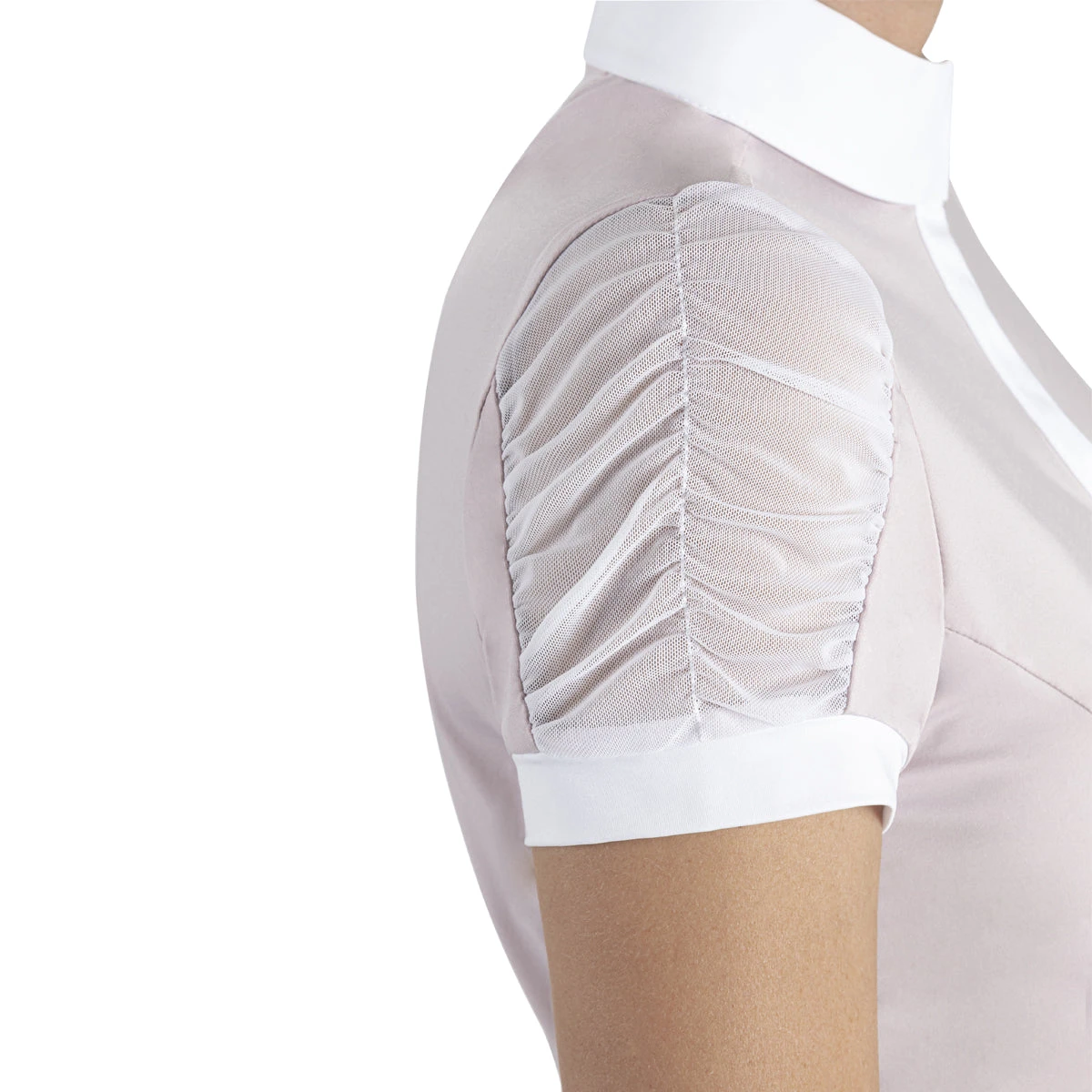 Equiline Women's GinnyG Competition Polo With Microstuds 6 Equiline Women's GinnyG Competition Polo With Microstuds - Image 4