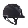 One K Defender Black Suede JR Helmet 1 One K Defender Black Suede JR Helmet -Equestrian Gear Shop ERS 470433 OneKDefenderJr