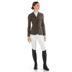 EGO 7 Women's Be Air Jacket -Equestrian Gear Shop Ego7 Womens.Be .Air .Jacket Turtledove Front