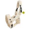 Equiline Terris Sheepskin Shipping Halter 1 Equiline Terris Sheepskin Shipping Halter -Equestrian Gear Shop Equlilne shipping halter natural