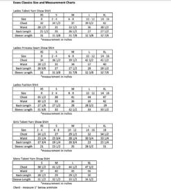 Essex Classics Girls "Looking Back" Luna Light Blue Performance Long Sleeve Show Shirt -Equestrian Gear Shop Essex SizeGuide