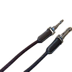 Jump'in Draw Reins - One Collection 8 Jump'in Draw Reins - One Collection -Equestrian Gear Shop FrenchEQ One Draw.Reins Hazelnut.Havana