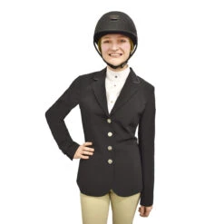 Equiline GwentyG Women's Show Coat -Equestrian Gear Shop GwentyG Blk 2