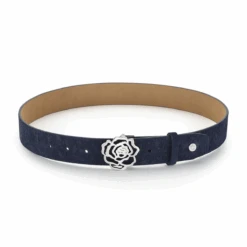 Hannah Childs Signature Rose Belt -Equestrian Gear Shop HR SigRoseBelt Midnight