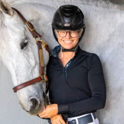 Essex Classics Ladies Paisley “Dusk” Black Jumper Performance Show Shirt 8 Essex Classics Ladies Paisley “Dusk” Black Jumper Performance Show Shirt -Equestrian Gear Shop IJKEXErin 8363 as produc tct