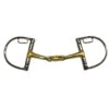 Jump'in French Link D-Ring Snaffle Bit With Hooks 1 Jump'in French Link D-Ring Snaffle Bit With Hooks -Equestrian Gear Shop JI 0011