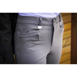 Jump'in Unisex Junior Sacha Breeches 19 Jump'in Unisex Junior Sacha Breeches -Equestrian Gear Shop Jump.In Unisex.Junior.Sacha .Breeches Grey Pocket