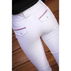 Jump'in Unisex Junior Sacha Breeches 23 Jump'in Unisex Junior Sacha Breeches -Equestrian Gear Shop Jump.In Unisex.Junior.Sacha .Breeches White Back