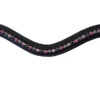 KL Select Curved Blackberry Browband -Equestrian Gear Shop KL.Select Curved.Blackberry.Browband
