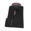 Essex Classics Men’s “Dusk” Black Show Shirt - Halo Stripe -Equestrian Gear Shop MJL21BK