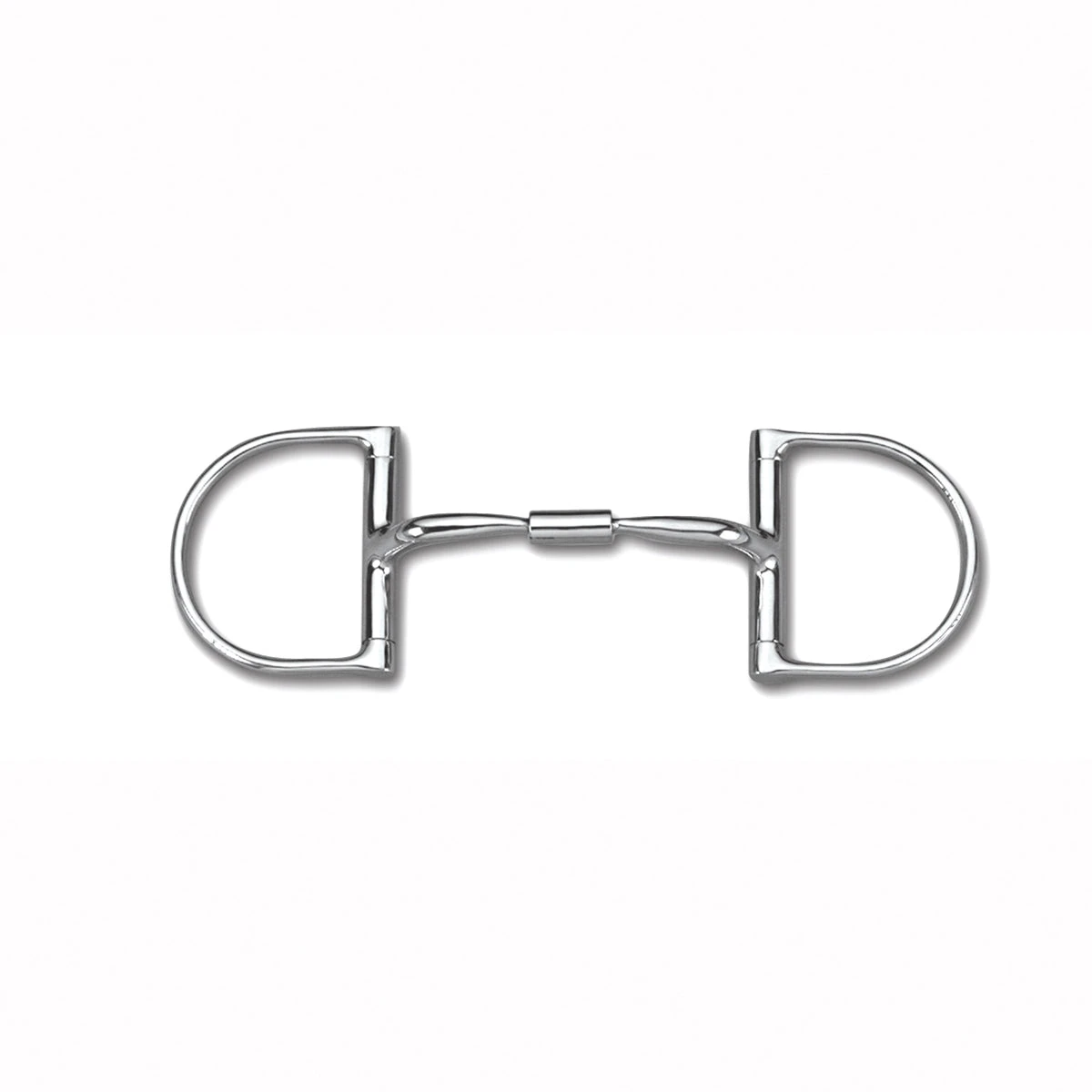 Myler Dee Without Hooks With Stainless Steel Comfort Snaffle Wide Barrel MB 02