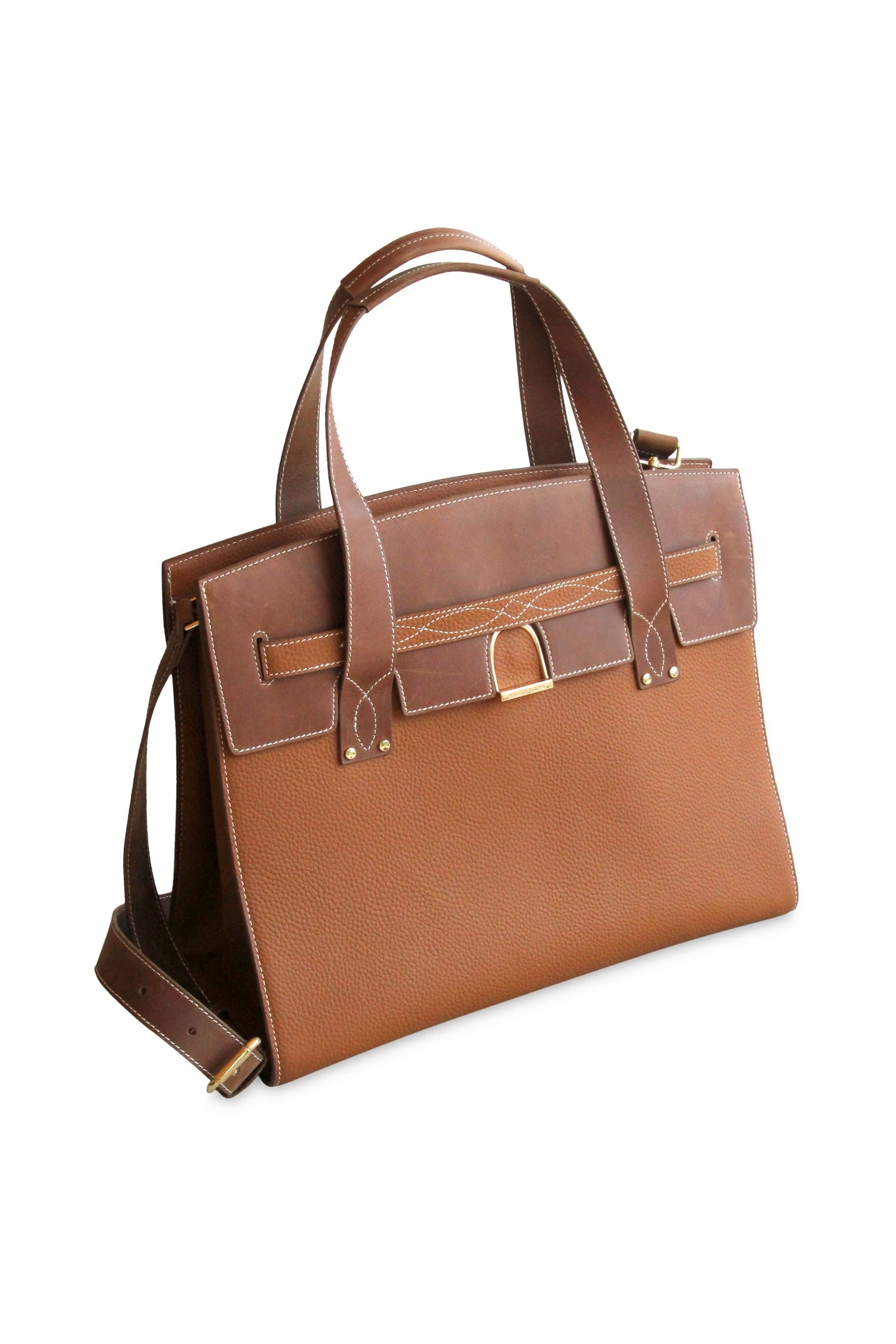 Oakbark & Chrome Stable Tote 6 Oakbark & Chrome Stable Tote - Image 4