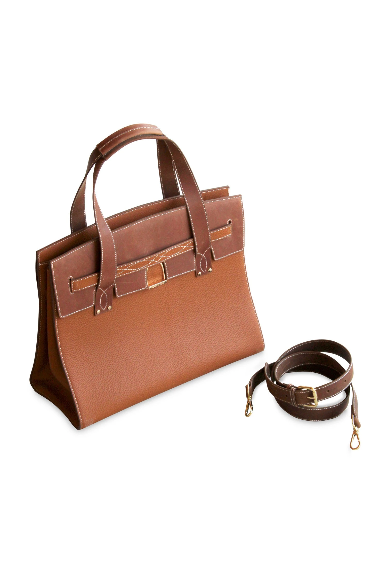 Oakbark & Chrome Stable Tote 7 Oakbark & Chrome Stable Tote - Image 5