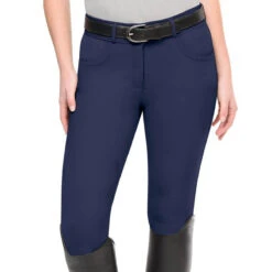 Ovation Women's Bellissima II GripTec Knee Patch Breech 7 Ovation Women's Bellissima II GripTec Knee Patch Breech -Equestrian Gear Shop Ovation 471216 Womens.Bellissima.IIGripTec.Knee .Patch .Breech Navy