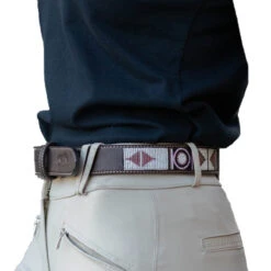 Penelope Pearl Belt -Equestrian Gear Shop Penelope Pearl.Belt Havana.Pink Front
