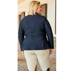 RJ Classics Harmony Ladies Plus Mesh Show Coat -Equestrian Gear Shop RJ.Classics Womens.Harmony.Plus Back LS