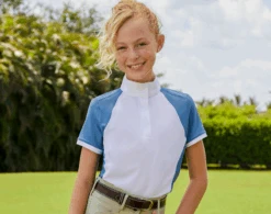 RJ Classics Remi Junior Short Sleeve Show Shirt 5 RJ Classics Remi Junior Short Sleeve Show Shirt -Equestrian Gear Shop RJ Classics RemiJr Showshirt