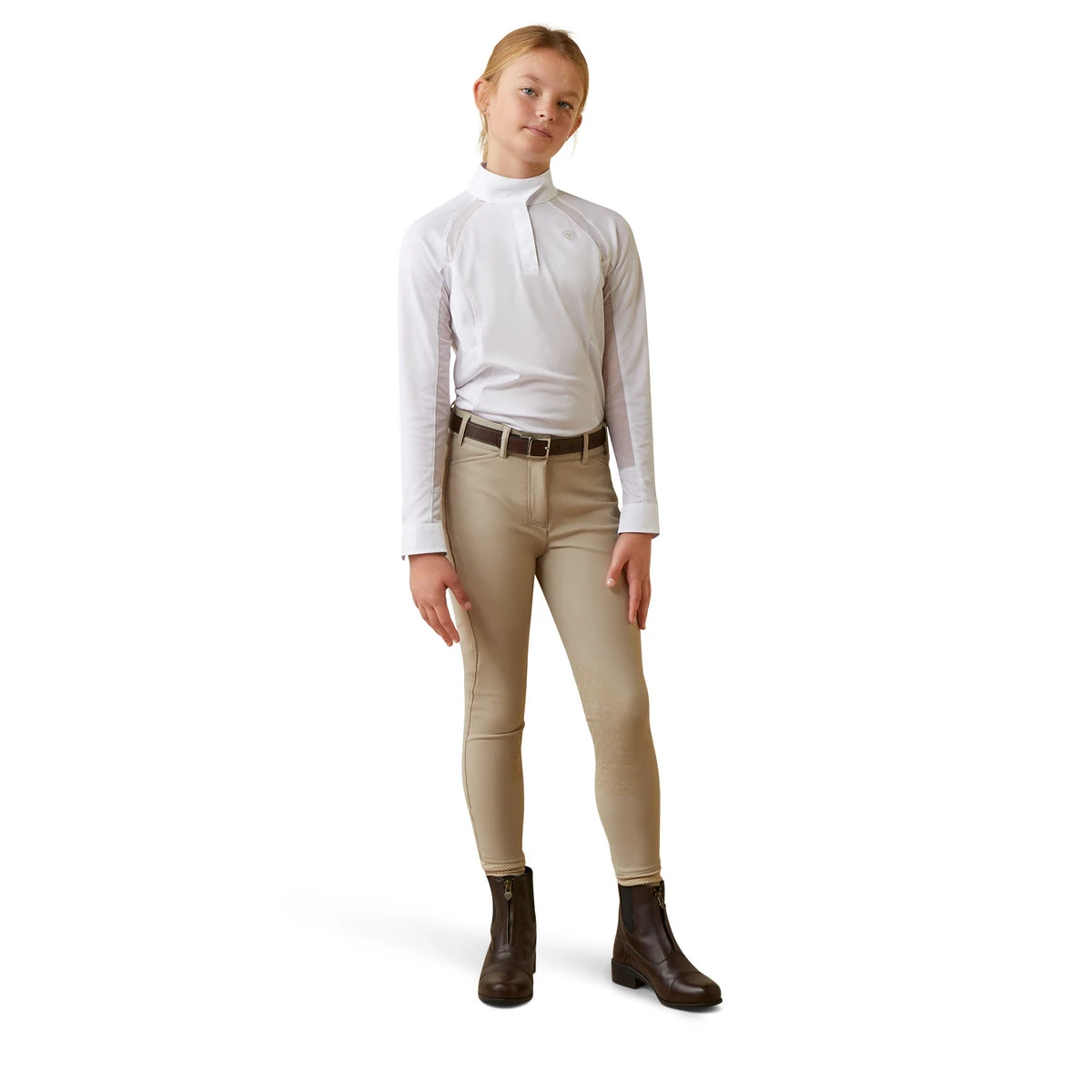 Ariat Girl's Sunstopper Pro 2.0 Show Shirt 4 Ariat Girl's Sunstopper Pro 2.0 Show Shirt - Image 2