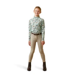 Ariat Youth Sunstopper 2.0 1/4 Zip Baselayer 13 Ariat Youth Sunstopper 2.0 1/4 Zip Baselayer -Equestrian Gear Shop S23 YTH ENGL 10043605 full