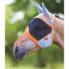 Air Motion Fly Mask With Ears & Nose Fringe -Equestrian Gear Shop Shireorangeflymaskwithearsandnosefringe