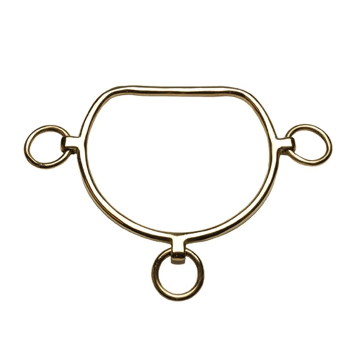 Solid Brass Straight Chifney Bit 3 Solid Brass Straight Chifney Bit