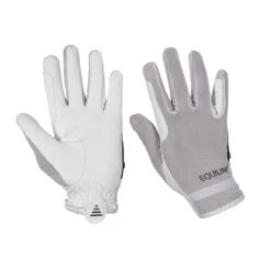 Equiline Summer Riding Glove -Equestrian Gear Shop T11235 EQline Summer.Glove White