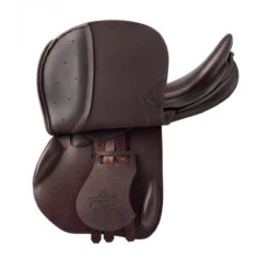 Prestige Versailles Saddle -Equestrian Gear Shop Versailles saddle tobacco underflap