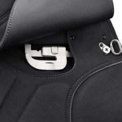 Wintec Isabell Dressage Saddle With HART -Equestrian Gear Shop W Isabell AdjustableStirrupBar Blk